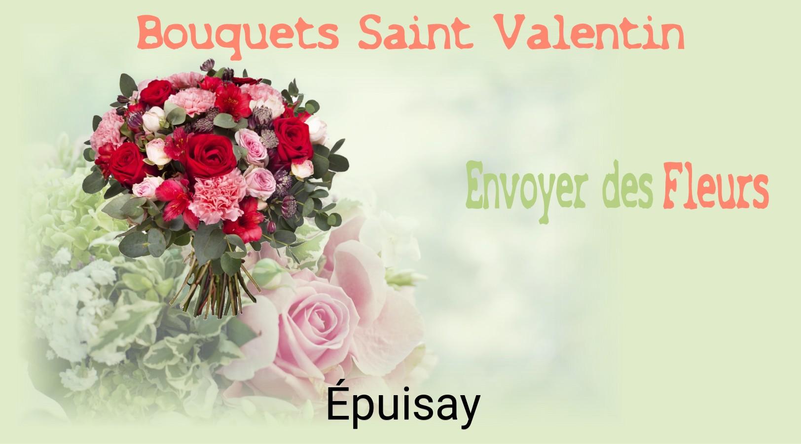 Roses de Saint-Valentin livrées à Épuisay